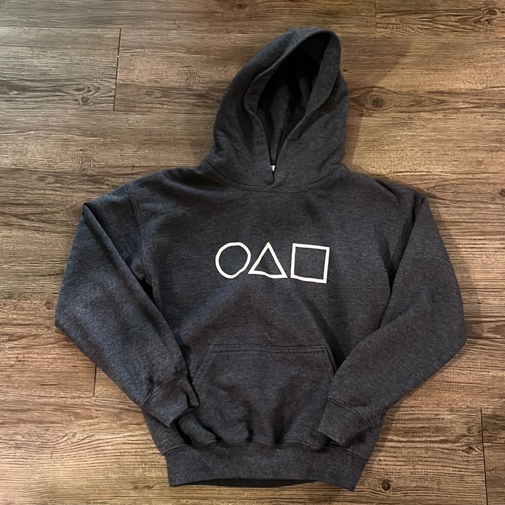 Squid Game Inspired Kids Hoodie M